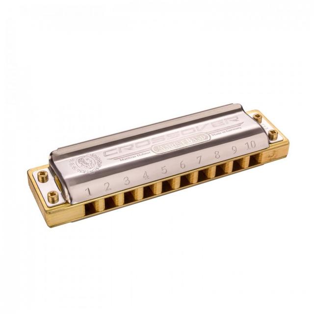 Hohner Marine Band Crossover Harmonica, F on Productcaster.