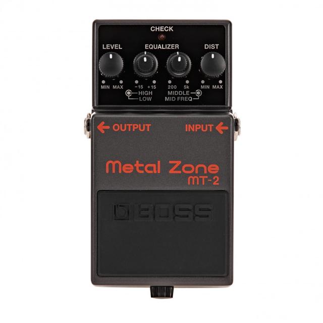 Boss MT-2 Metal Zone Guitar Effects Pedal on Productcaster.