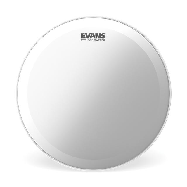 Evans EQ3 Clear Bass Drum Head, 20" on Productcaster.