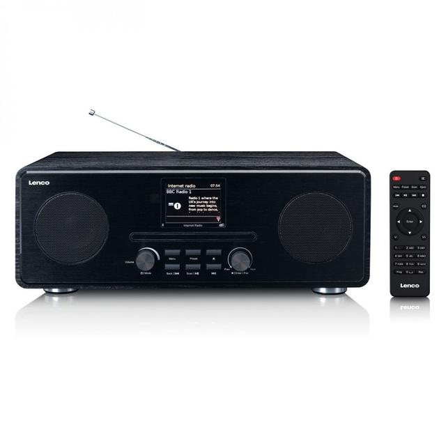 Lenco DIR 260 Internet, DAB+/FM radio with CD player and Bluetooth on Productcaster.