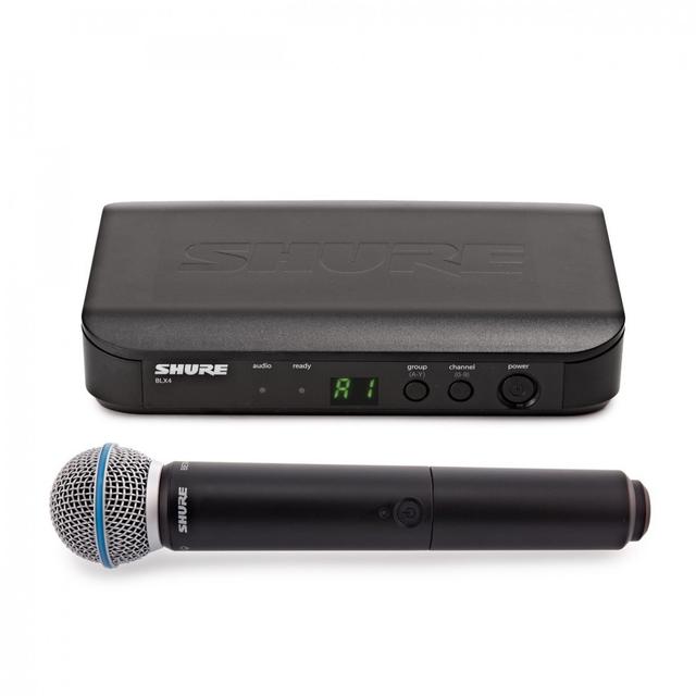 Shure BLX24/B58-H8E Wireless Handheld Microphone Transmitter on Productcaster.