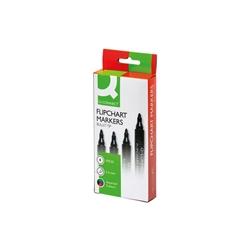 Q-Connect Flipchart Marker Pen Bullet Tip Assorted (Pack of on Productcaster.