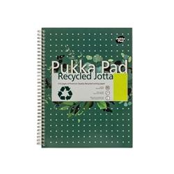 Pukka Pad Recycled Notebook Wirebound Perforated Ruled | A4 on Productcaster.