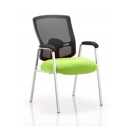 Portland Visitor Straight Leg Bespoke Colour Seat myrrh - KCUP0449 on Productcaster.