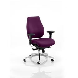 Chiro Plus Posture Chair Purple Colour & Arms - KCUP01 on Productcaster.