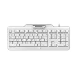 Cherry KC 1000 USB QWERTY Keyboard | Light Grey on Productcaster.