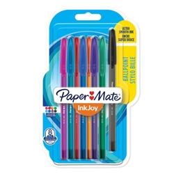 Paper Mate InkJoy 100 Ballpoint Pen 1.0 Tip Pack 10 - 1956737 on Productcaster.