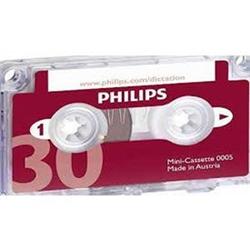 Philips Mini Cassette Dictation 30 Minutes Total 15 per Side LFH005 on Productcaster.