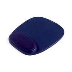 Kensington Foam Mouse Mat with Cushioned Wrist Support Blue 64271 on Productcaster.