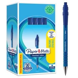 Paper Mate Flexgrip Retractable Ball Pen Medium Pack 36 - 1910074 on Productcaster.