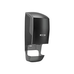 Katrin System Toilet Roll Dispenser with Core Catcher Black on Productcaster.