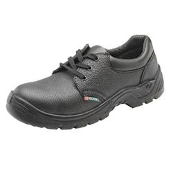 Click Footwear Economy Shoe S1P Black 12 - CDDSMS12 on Productcaster.