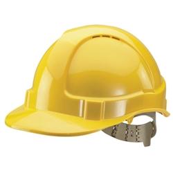 BBrand Comfort Vented Safety Helmet Yellow - BBVSHY on Productcaster.