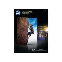 HP White 13x18cm Advanced Glossy Photo Paper 25 Pack on Productcaster.