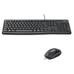 Logitech MK120 UK Desktop Wired USB Keyboard Low-profile - 920-002552 on Productcaster.