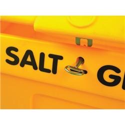 Yellow Lockable Salt & Grit Bin Yellow 200 Litre on Productcaster.