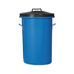 Heavy Duty Coloured Dustbin 85 Litre Blue on Productcaster.