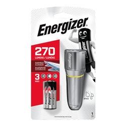 Energizer Metal Torch Compact 15 Hours Run Time 3AAA Silver 633657 on Productcaster.