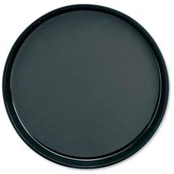 Fixtures 40.5cm/16inch Black Plastic Round Tray on Productcaster.