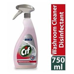 Cif Pro Formula 4in1 Washroom Plus 750ml - PACK 6 on Productcaster.