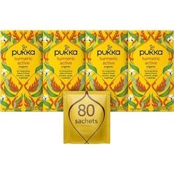 Pukka Tea Turmeric Active Envelopes 20's - PACK (4) on Productcaster.