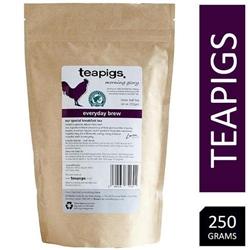 Teapigs Everyday Brew Black Loose Tea Whole Leaves 250g - PACK 4 on Productcaster.