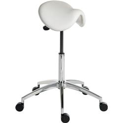 Perch White Sit/Stand height adjustable stool 6926WH Chair on Productcaster.