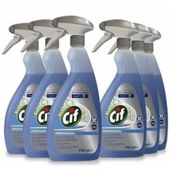 Cif Pro Formula Glass & Multi Surface Cleaner 750ml - PACK 6 on Productcaster.