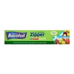 Bacofoil Zipper Bag 270mm x 240mm - PACK 12 on Productcaster.