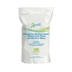 2Work Biodegradable Eucalyptus Wipes | Pack of of 100 on Productcaster.