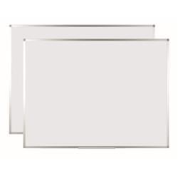 Bi-Office Ayda Whiteboards Lacquered steel magnetic dry wipe surface | 900 x 600 | 900 x 600 on Productcaster.