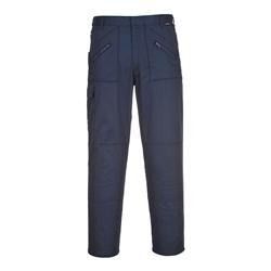 Mens Action Trousers Navy Blue 38 Regular F Size UK38 on Productcaster.