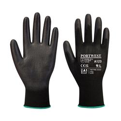 PU Palm Latex Free (Pk144) ( Gloves Black) Medium on Productcaster.