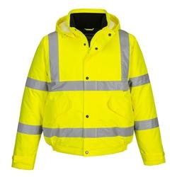 Hi-Vis Bomber Jacket | Yellow XXSmall | 2X-Small on Productcaster.