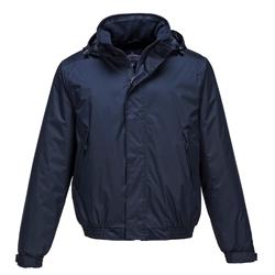 Calais Breathable Bomber Jacket Navy Blue X-Smallmall | XSmall on Productcaster.