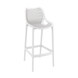 Air 75 Bar Stool - White on Productcaster.