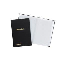 Exacompta Guildhall Minute Book Indexed 160 Pages 32M | Black | on Productcaster.