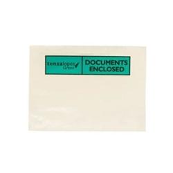 Green Packing List Envelope Paper A4 size printed DOCUMENTS ENCLOSED on Productcaster.