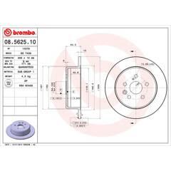 BREMBO Bremssatz (2 Bremsscheiben) 8020584562512 on Productcaster.