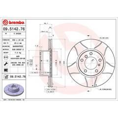 BREMBO Bremssatz (2 Bremsscheiben) 8020584013540 on Productcaster.