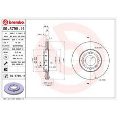 BREMBO Bremssatz (2 Bremsscheiben) 8020584211366 on Productcaster.