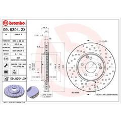 BREMBO Bremssatz (2 Bremsscheiben) 8020584215371 on Productcaster.