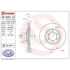 BREMBO Bremssatz (2 Bremsscheiben) 8020584038765 on Productcaster.