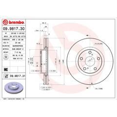 BREMBO Bremssatz (2 Bremsscheiben) 8020584034057 on Productcaster.