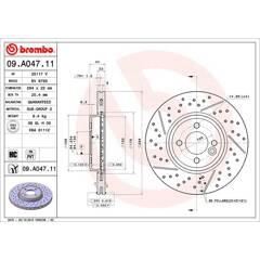 BREMBO Bremssatz (2 Bremsscheiben) 8020584017845 on Productcaster.