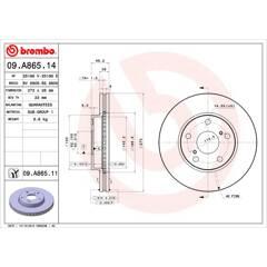 BREMBO Bremssatz (2 Bremsscheiben) 8020584034200 on Productcaster.