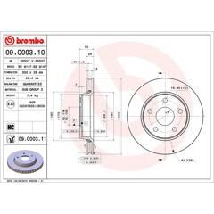 BREMBO Bremssatz (2 Bremsscheiben) 8020584215173 on Productcaster.