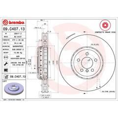 BREMBO Bremsscheibe (einzeln verkauft) 8020584039311 on Productcaster.