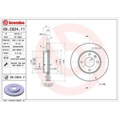 BREMBO Bremssatz (2 Bremsscheiben) 8020584237328 on Productcaster.