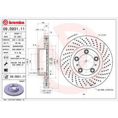 BREMBO Bremsscheibe (pro Einheit) 8020584312742 on Productcaster.